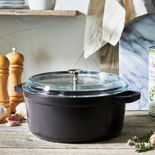 StaubCastIron4-QuartRoundCocotteWithGlassLid4 - USA Mega Market