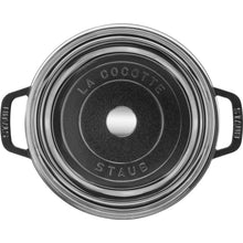 StaubCastIron4-QuartRoundCocotteWithGlassLid - USA Mega Market