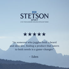 Stetson Spirit 2-in-1 Face & Beard Cooling Exfoliant Wash 5.0 fl. oz.
