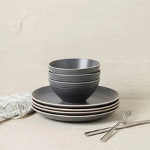 Stone + Lain Lauren 12-piece Stoneware Dinnerware Set