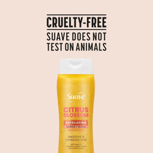Suave Citrus Blossom Exfoliating Body Wash & Scrub With Glycerin & Vitamin E, 18 FL OZ