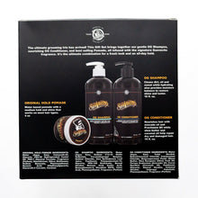 Suavecito Original Hold Hair Care Gift Set, for All Hair Types, Medium Hold Pomade, Shampoo, Conditioner, Men