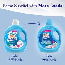 Suavitel Advanced Liquid Fabric Softener, Field Flowers, 280 loads, 160 fl. oz.
