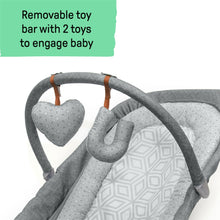 Summer by Ingenuity 2-in-1 Baby Bouncer & Rocker Duo for Infants, Heather Gray