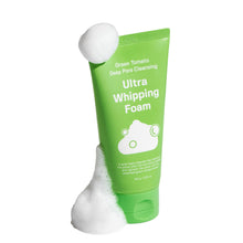 Espuma limpiadora de poros profundos Sungboon Editor Green Tomato, 120 ml, paquete de 3