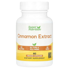 SuperNutrition_CinnamonExtract_60VeggieCapsules_250mgperCapsule - USA Mega Market