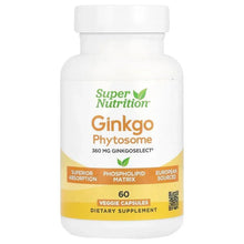 SuperNutrition_GinkgoPhytosome_360mg_60VeggieCapsules - USA Mega Market