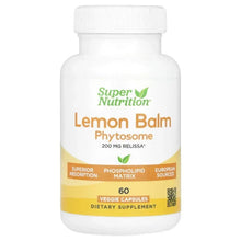 SuperNutrition_LemonBalmPhytosomewithSunflowerLecithin_200mg_60VeggieCapsules - USA Mega Market