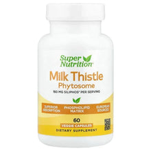 SuperNutrition_MilkThistlePhytosome_160mg_60VeggieCapsules - USA Mega Market
