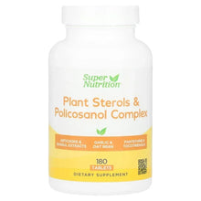Super Nutrition, Plant Sterols & Policosanol Complex with Folate, Guggul Extract, Soy Germ Extract, and Oat Bran, 180 Tablets