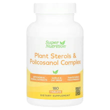 SuperNutrition_PlantSterols_PolicosanolComplexwithFolate_GuggulExtract_SoyGermExtract_andOatBran_180Tablets - USA Mega Market
