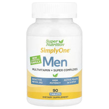 SuperNutrition_SimplyOne_Men_sMultivitamin_SuperComplexeswithVitaminC_SuperAdaptogenComplex_90Tablets - USA Mega Market