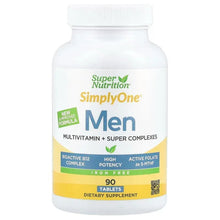 SuperNutrition_SimplyOne_Men_sMultivitaminwithSuperAdaptogenComplex_Greens_Spices_Antioxidant_andVitaminC_IronFree_90Tablets - Brands For Less USA