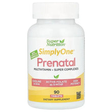SuperNutrition_SimplyOne_PrenatalMultivitaminwithSuperGreens_Spices_VitaminA_andFolate_90Tablets - USA Mega Market