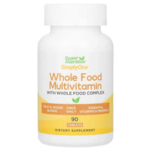 SuperNutrition_SimplyOne_WholeFoodMultivitaminwithVitaminA_C_Minerals_andEnzymes_90Tablets - USA Mega Market
