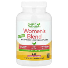 SuperNutrition_Women_sMultivitaminwithSuperBalancingBotanicals_Greens_SpicesandVitaminA_IronFree_240VeggieCapsules - USA Mega Market