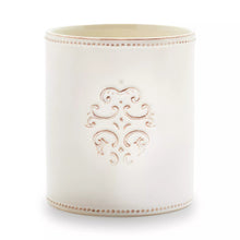 Sur La Table Pearl Stoneware Utensil Crock