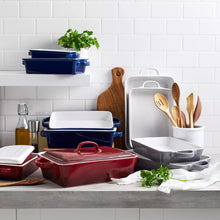 Sur_La_Table_Rectangular_Stoneware_Casserole_with_Lid_4_qt._BLUE_2 - Brands For Less USA