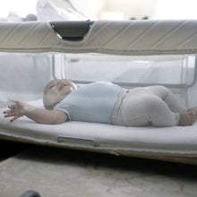 SwaddleMe by Ingenuity DreamSecure 2-in-1 Co-Sleeping Bassinet with AirLoom+ technology, Unisex - Cream