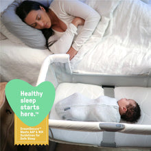 SwaddleMe by Ingenuity DreamSecure 2-in-1 Co-Sleeping Bassinet with AirLoom+ technology, Unisex - Cream