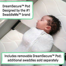 SwaddleMe by Ingenuity DreamSecure 2-in-1 Co-Sleeping Bassinet with AirLoom+ technology, Unisex - Cream