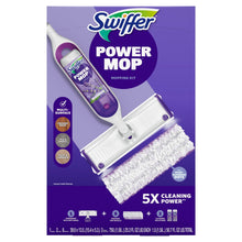 Swiffer PowerMop Multi-Surface Mopping Kit, Lavender, 8 pads + 2 refills