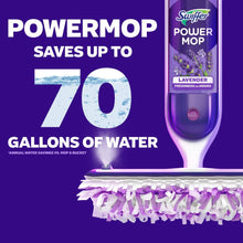 Swiffer PowerMop Multi-Surface Mopping Kit, Lavender, 8 pads + 2 refills