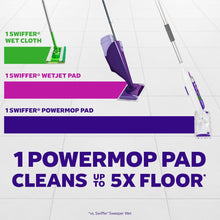 Swiffer PowerMop Multi-Surface Mopping Kit, Lavender, 8 pads + 2 refills