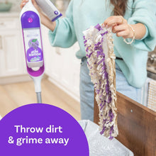 Swiffer PowerMop Refill Bundle, Lavender, 10 Mop Pads + 2 Bottles