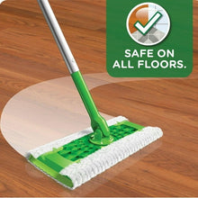 Swiffer Sweeper Dry + Wet sweeping Kit (1 Sweeper, 14 Dry Cloths, 6 Wet Cloths)