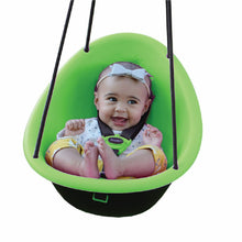 Swurfer Kiwi Baby - Toddler Swing with Foam-Lined Shell, Indoor and Outdoor Toy, Ages 6 Months+