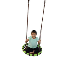 Swurfer Orbit 24" Tree Swing, Cool Feel Mesh Padded Saucer Swing Holds Up To 500 lbs