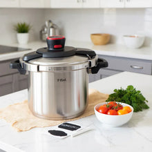 T-falClipso8-quartStainlessSteelStovetopPressureCooker - USA Mega Market