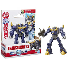 Transformers Toys CYBERWORLD Cyber Changers Megatron Action Figure, 6+