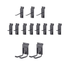 TRINITY 16 Sq Ft Modular Slatwall 13-piece Accessory Set