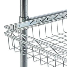 TRINITY EcoStorage 5-Tier NSF Rack w/ Sliding Pull-Out Baskets & Wheels