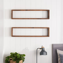 TRINITY Stackable Floating Box Shelf, 2-pack