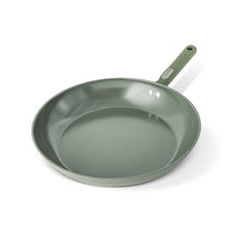 Thyme & Table 12.5" Ceramic Non-Stick Fry Pan Granite Collection - Moss