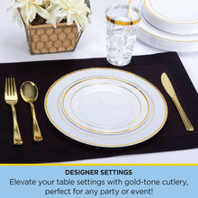 TableluxePremiumDisposableGoldColoredPlasticCutlery-180ct-4-_4 - USA Mega Market