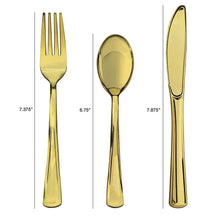 TableluxePremiumDisposableGoldColoredPlasticCutlery_180ct.2 - USA Mega Market