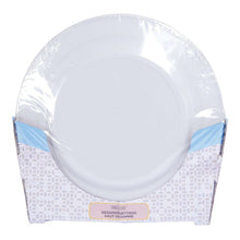 TableluxePremiumDisposableRoundWhitewithGoldTrimPlasticPlates1-_5 - USA Mega Market