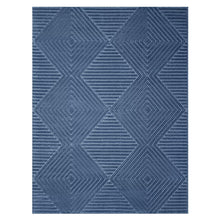TahariJasperDenimBlueModernIndoor8x10AreaRug - USA Mega Market