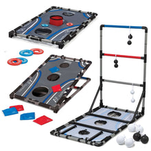 EastPoint Sports 3-in-1 Tailgate Game Set - Cornhole, Ladderball, Washer Toss