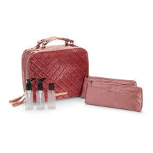 Tartan-TwineDeluxeWeekenderCase-PinkVelvet-6PieceSet-_1 - USA Mega Market