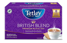 Tetley British Blend Premium Black Tea, 320 Teabags, Rainforest Alliance Certif