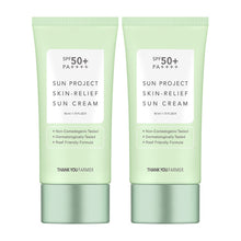 Gracias Farmer Sun Project Skin Relief Sun Cream, FPS 50+, 50 ml, paquete de 2