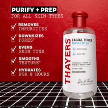 Thayers Alcohol-Free Unscented Witch Hazel Facial Toner for Dry Skin 8.5 fl oz