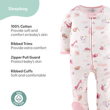 ThePeanutshellLayetteGiftSetforBabyGirls_23EssentialPieces_PinkRainbowSafariAnimals2 - USA Mega Market