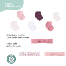 ThePeanutshellLayetteGiftSetforBabyGirls_23EssentialPieces_PinkRainbowSafariAnimals5 - USA Mega Market