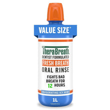 TheraBreath Icy Mint Mouthwash, 1L, 2 pk.